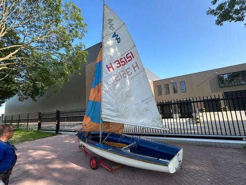420 zeilboot 1977 yachting france compleet en vaarklaar, Watersport en Boten, Open zeilboten, Gebruikt, Overige typen, 3 tot 6 meter