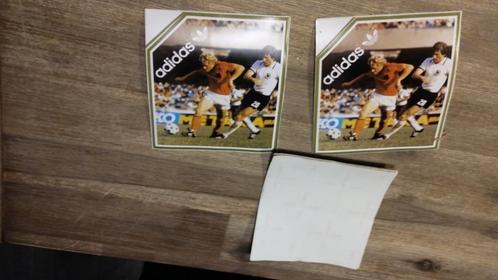 Adidas voetbal Kees Kist Oranje vintage sticker Nederland, Verzamelen, Stickers, Zo goed als nieuw, Overige typen, Verzenden