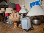 pachtige tafel lampen, van klein tot groot, Ophalen, Gebruikt