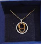 Ketting met hanger Swarovski, Nieuw, Ophalen of Verzenden, Goud, Overige materialen