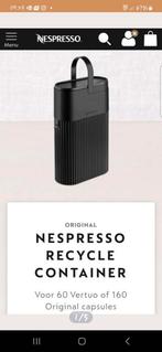 *Nespresso recycle container ~ Nieuw !, Ophalen of Verzenden, Nieuw