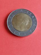 Italiaanse 500 Lire Munt - 1998, Ophalen of Verzenden, Midden-Oosten, Losse munt, Zilver