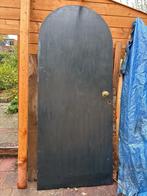 Hardhouten deur, Ophalen, Gebruikt, Buitendeur, 200 tot 215 cm