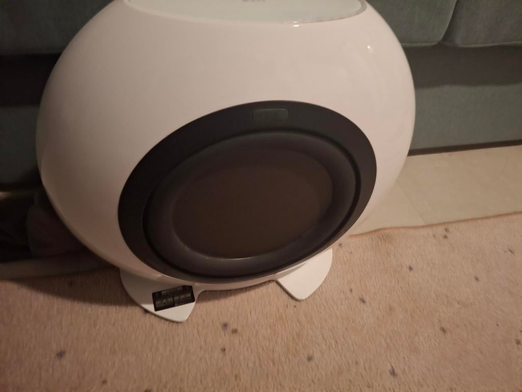 KEF HTB2 SE  Subwoofer Wit, Audio, Tv en Foto, Luidsprekers, Overige merken, Subwoofer, Ophalen of Verzenden, Zo goed als nieuw
