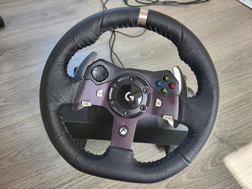 Logitech G920 stuurwiel + shifter + Wheel Stand Pro, Spelcomputers en Games, Spelcomputers | Xbox | Accessoires, Gebruikt, Stuurtje of Sportattribuut