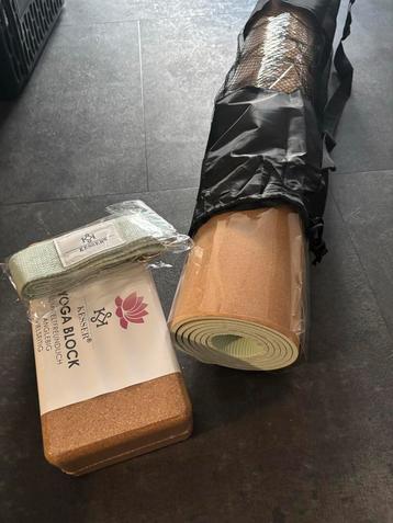 Kesser yoga mat met kurk nieuw beschikbaar voor biedingen