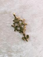 Mooi Verguld Zilveren Hugenoten Kruisje, Sieraden, Tassen en Uiterlijk, Antieke sieraden, Verzenden, Zilver, Hanger, Verguld