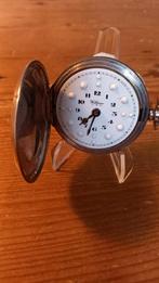 WALTHAM zilveren braille zakhorloge, Sieraden, Tassen en Uiterlijk, Horloges | Antiek, Ophalen of Verzenden, Zilver, Overige merken
