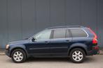 Volvo XC90 2.5 T Elek-Dak/7 Pers/Leer/Navigatie/Parkeersenso, Gebruikt, Zwart, Blauw, 7 stoelen