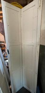 Houten Vouwdeuren / Luiken, Doe-het-zelf en Verbouw, Deuren en Horren, Gebruikt, Minder dan 80 cm, Binnendeur, Ophalen of Verzenden