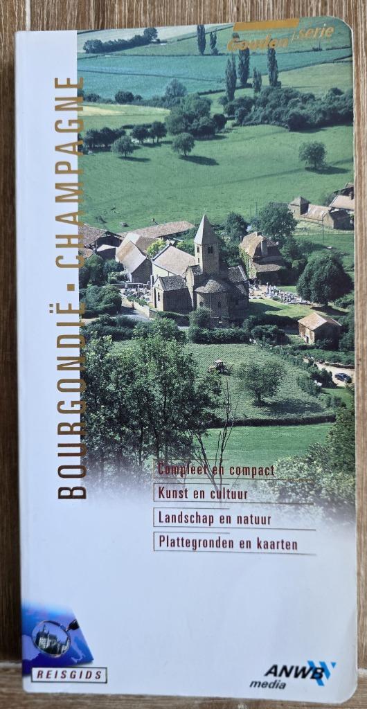 ANWB Goud Reisgids Bourgondie / Champagne, Boeken, Reisgidsen, Zo goed als nieuw, Reisgids of -boek, Europa, ANWB, Ophalen of Verzenden