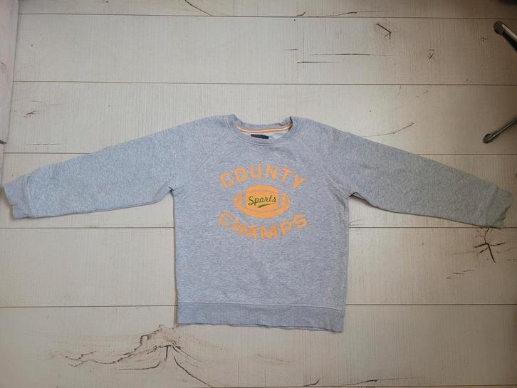 Sportieve grijze sweater mt 146/152 (LOGG H&M/ NIEUW), Kinderen en Baby's, Kinderkleding | Maat 146, Nieuw, Jongen, Trui of Vest