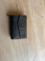 Hillburry leren portemonnee - Zwart, Overige merken, Zwart, Ophalen of Verzenden, Zo goed als nieuw