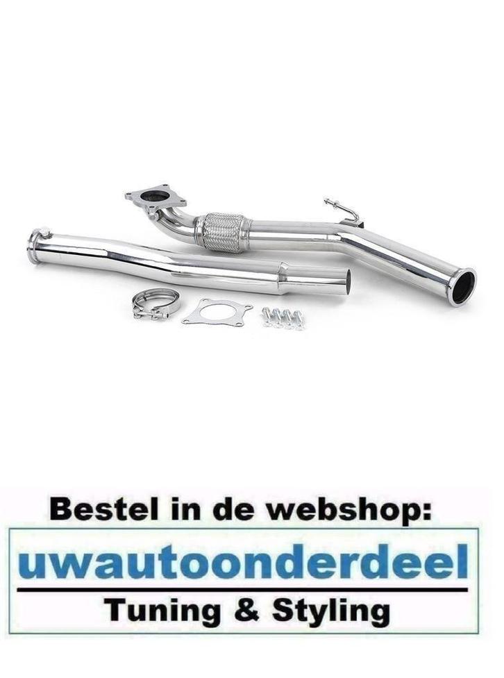 Downpipe RVS Geschikt Voor Audi TT 1.8 TFSI / 2.0 TFSI, Auto diversen, Tuning en Styling, Verzenden
