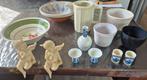 Schalen, potten, decoratie etc., Antiek en Kunst, Antiek | Keramiek en Aardewerk, Ophalen of Verzenden