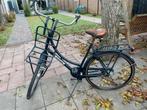 Omafiets Burgers mat donkerblauw, Fietsen en Brommers, Fietsen | Dames | Damesfietsen, 53 tot 56 cm, Ophalen, Gebruikt, Overige merken