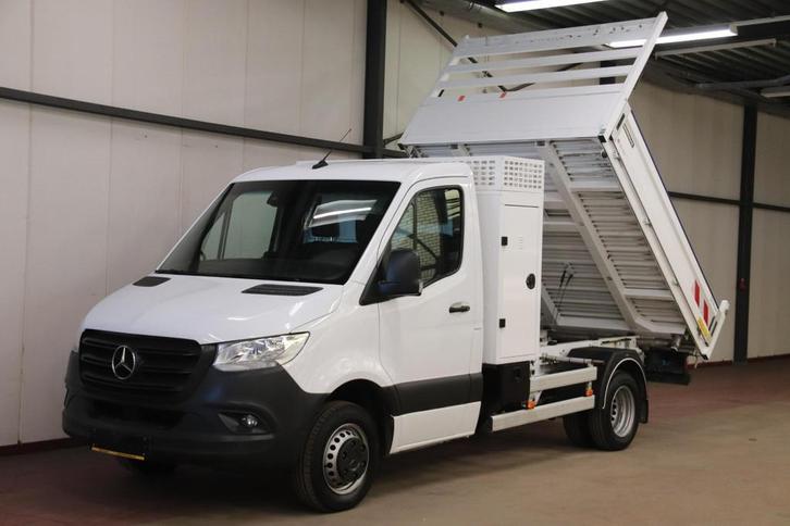 Mercedes-Benz Sprinter 514 2.2 CDI KIPPER MET KIST EN 3500 K, Auto's, Bestelauto's, Bedrijf, Te koop, ABS, Achteruitrijcamera
