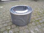 Vuurkorf van wasmachine trommel, Ophalen