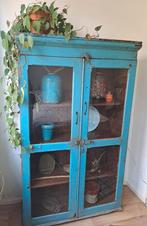 Vintage Indiase houten kast in zeer goede staat!, Ophalen
