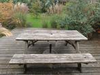Grote picknick tafel, Ophalen, Zo goed als nieuw, Rechthoekig, Hout
