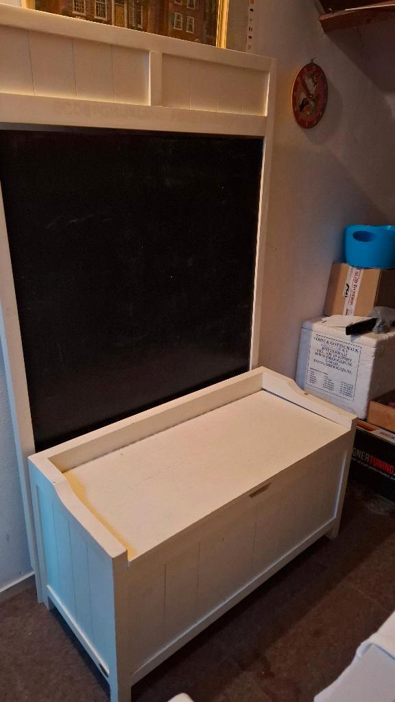 Schoolbord met opbergkist voor spullen, Diversen, Schoolborden, Gebruikt, Krijtbord, Ophalen