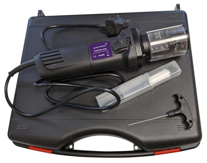 Parweld Wolfraamslijper Set 230 Volt Tig Lasapparaat Koffer, Doe-het-zelf en Verbouw, Gereedschap | Lasapparaten, Nieuw, Tig, Ophalen of Verzenden