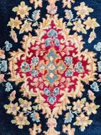Handgeknoopt Perzisch wol Kirman tapijt blue 120x213cm, 200 cm of meer, Perzisch vintage oosters HYPE, 100 tot 150 cm, Gebruikt