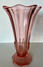 val saint lamert vaas roze glas Art Deco Luxval Mameluk 1935, Antiek en Kunst, Ophalen of Verzenden