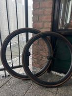 Bontrager Aeolus Elite 35 Carbon Wielset met STR Banden, 28 inch, Gebruikt, Carbon, Meer dan 20 versnellingen