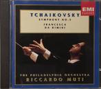 Tsjaikovski - Symfonie Nr. 5 - Muti, Met libretto, Ophalen of Verzenden, Zo goed als nieuw, Romantiek