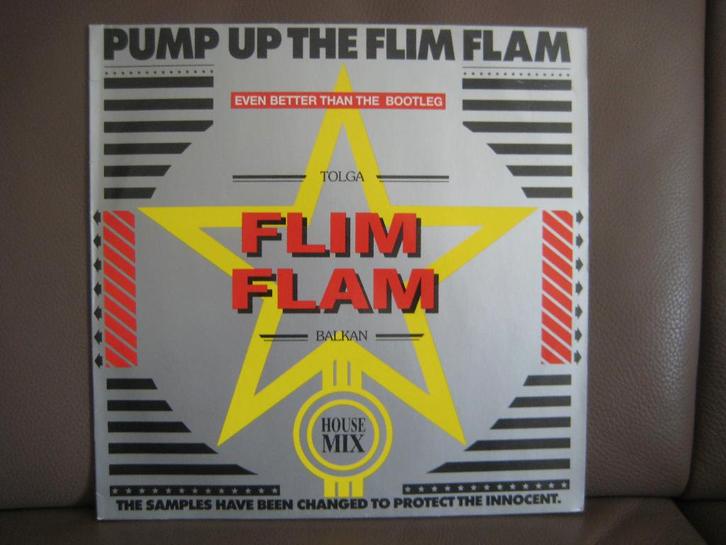 Tolga "Flim Flam" Balkan – Pump Up The Flim Flam, Cd's en Dvd's, Vinyl | Dance en House, Zo goed als nieuw, Techno of Trance, 12 inch
