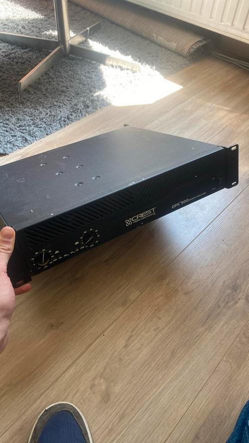 crest performance cpx 900 power amplifier, Audio, Tv en Foto, Versterkers en Receivers, Gebruikt, Stereo, 120 watt of meer, Overige merken