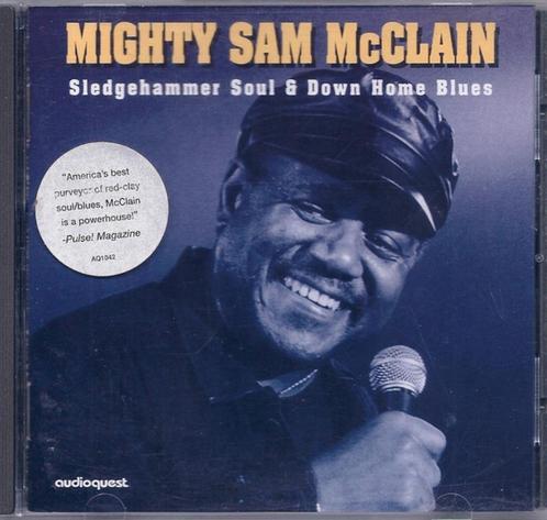 Mighty Sam McClain  Sledgehammer Soul And Down Home Blues, Cd's en Dvd's, Cd's | R&B en Soul, Zo goed als nieuw, 1960 tot 1980