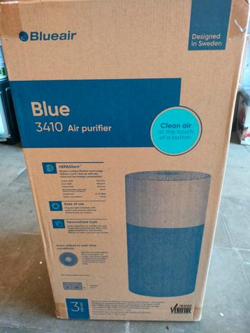 Blue Blueair 3410 air purifier 