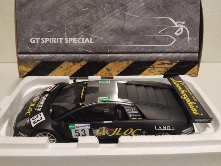 Lamborghini Murcielago R-GT black GT Spirit Limited 1:18 KRD, Hobby en Vrije tijd, Modelauto's | 1:18, Zo goed als nieuw, Auto