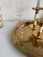 Zandloper goud decoratie, Ophalen, Overige materialen, Beige, Zo goed als nieuw