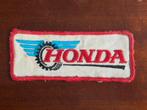 Vintage patch “Honda”, Ophalen of Verzenden, Gebruikt, Overige typen