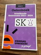 Oefenboek Scheikunde 2023-2024, Ophalen of Verzenden, Zo goed als nieuw, HAVO, Scheikunde