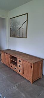 Teakhouten tv meubel/ dressoir, Huis en Inrichting, Kasten | Dressoirs, Ophalen, Gebruikt, 25 tot 50 cm