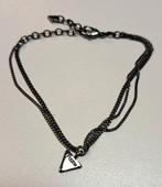 Pilgrim danish design armband donker zilver /zwart nr 44668, Sieraden, Tassen en Uiterlijk, Armbanden, Staal, ., Zwart, Ophalen of Verzenden