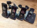 siemens A585 telefoon-set van 4 stuks, Ophalen of Verzenden, Gebruikt, 4 handsets of meer