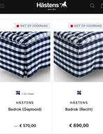 2 x Hästens Bedrok 1.05 / 2.10 / Wit / Katoen, Ophalen, Eenpersoons, Hästens, Zo goed als nieuw