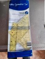 liniaal set 4 delig zie foto's bieden, Diversen, Schoolbenodigdheden, Ophalen of Verzenden, Zo goed als nieuw