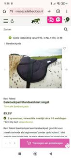Barebackpad 'bestfriends' maat shet/pony, Ophalen of Verzenden, Gebruikt