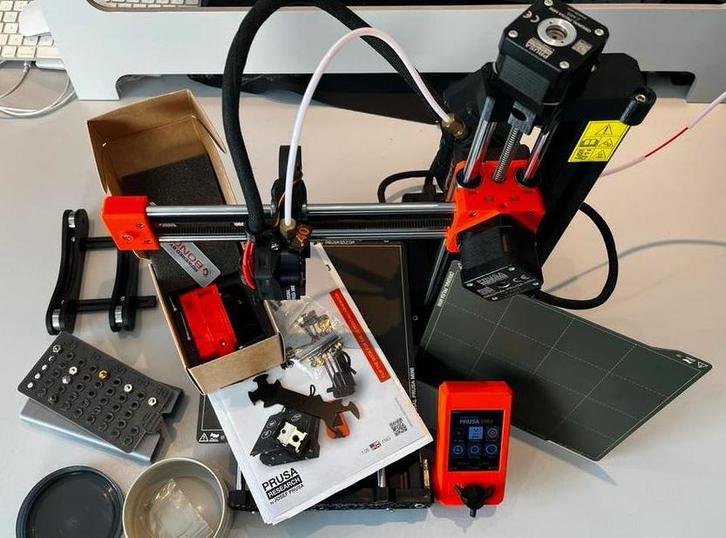 (orginele) Prusa Mini+ 3D Printer met Bondtech Upgrade, Computers en Software, 3D Printers, Zo goed als nieuw, Ingebouwde Wi-Fi