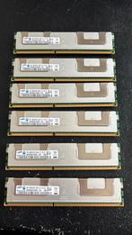 6x 16gb Samsung 4Rx4 PC3-8500R-07-10-F0-D2, Computers en Software, RAM geheugen, Server, DDR3, Ophalen of Verzenden, Zo goed als nieuw