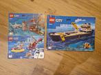 Lego 60266 Onderzoeksschip, Kinderen en Baby's, Ophalen of Verzenden, Zo goed als nieuw, Complete set, Lego