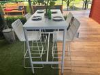 Showroommodel | Barset Faye Wit | Max & Luuk, Ophalen, 4 zitplaatsen, Gebruikt, Aluminium