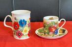 Roy Kirkham mok/beker Spring Flowers /kop en schotel Orchard, Ophalen, Gebruikt, Overige typen, Overige stijlen