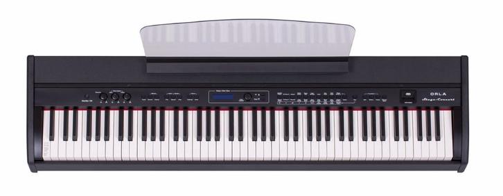 Orla Stage Studio 1x gebruikt (Nieuw) incl. Bluetoothadapter, Muziek en Instrumenten, Piano's, Nieuw, Piano, Zwart, Digitaal, Ophalen of Verzenden